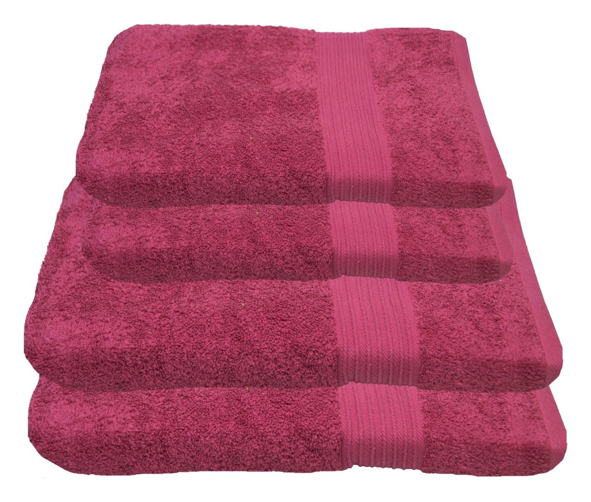 Julie Julsen Handtücher 4-Handtücher-Pink, Baumwolle (4-St) günstig online kaufen