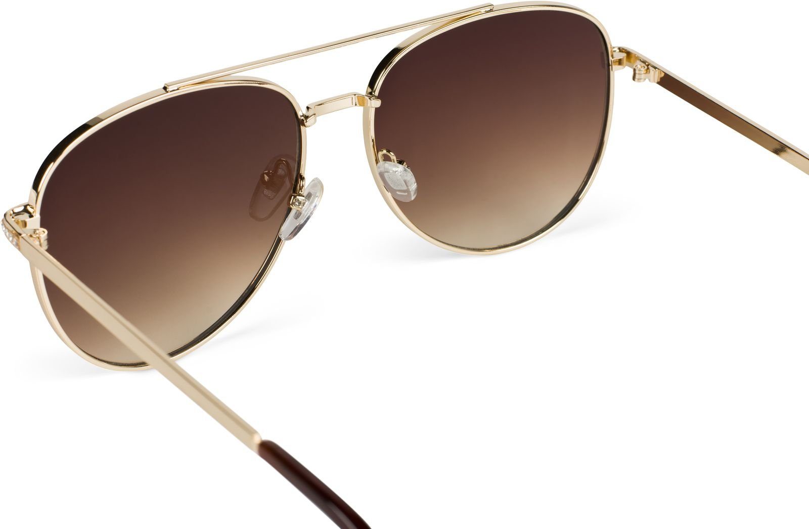 styleBREAKER Sonnenbrille Piloten Sonnenbrille mit Strass (1-St)