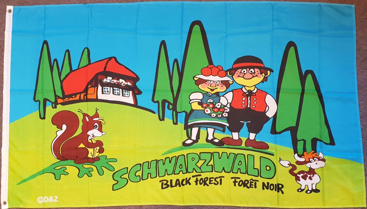 g/m² Flagge Schwarzwald 80 flaggenmeer