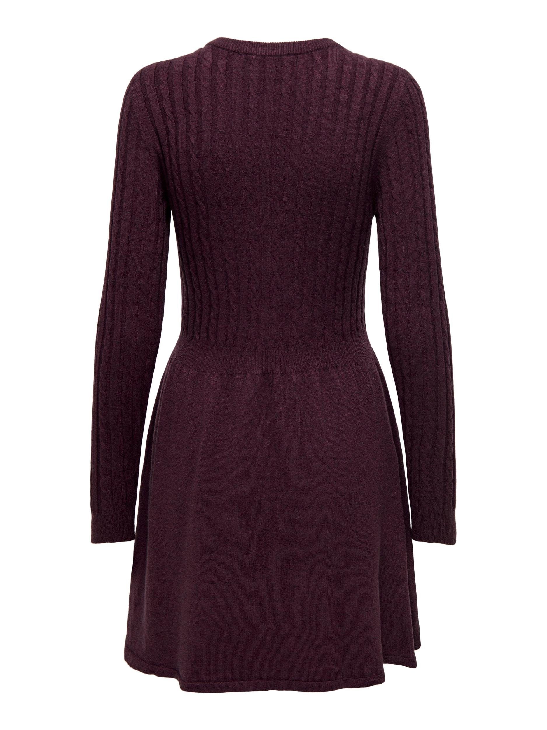 ONLY Strickkleid ONLFIA LS CABLE DRESS KNT Viskosemischung, regular fit – Bild 5 von 5