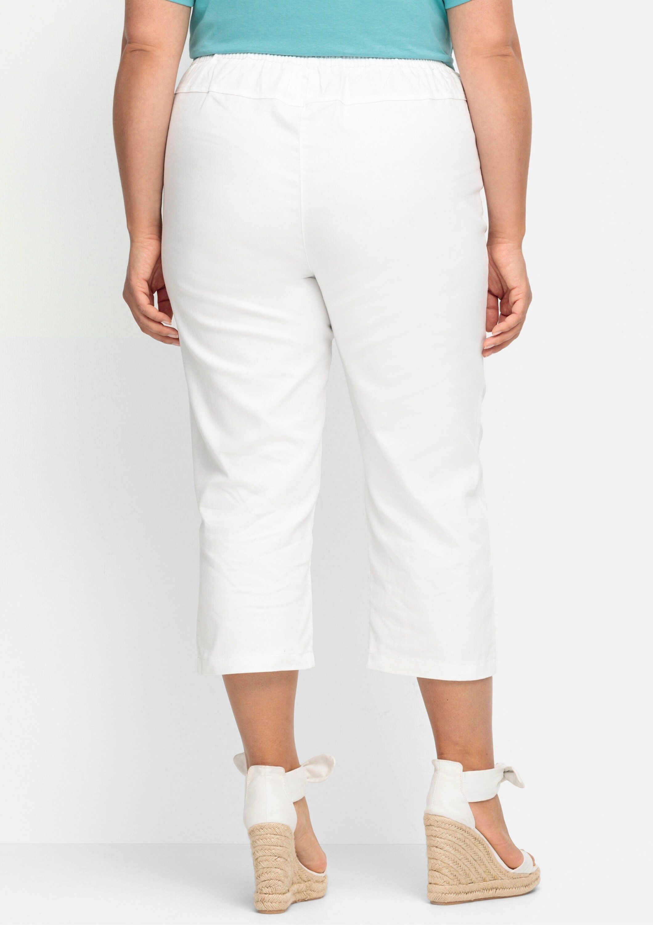 Sieh an! Jeansshorts 7/8-Jeans komfortabel