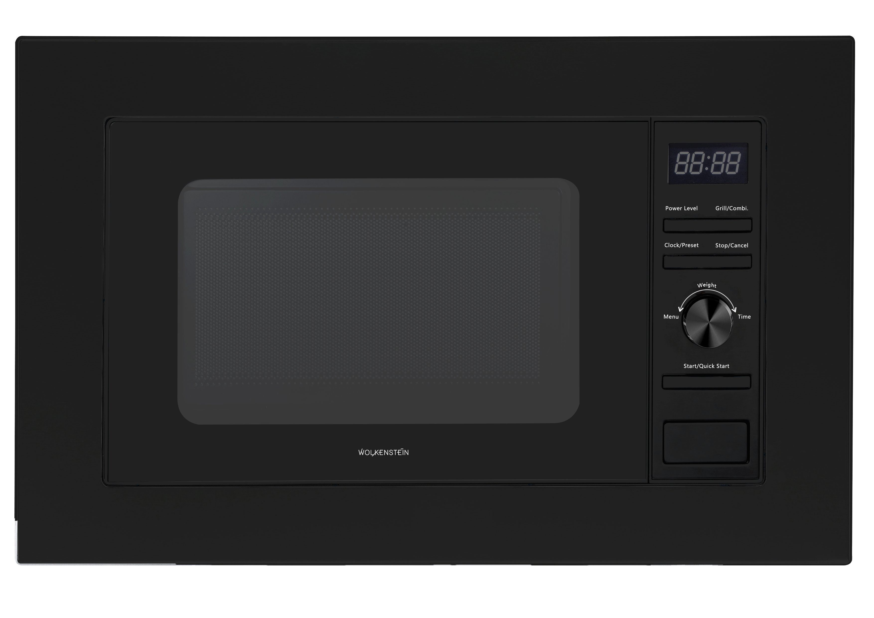 Wolkenstein Mikrowelle, Grill, Auftaufunktion, 20,00 l, LED-Display, Digitaler Timer