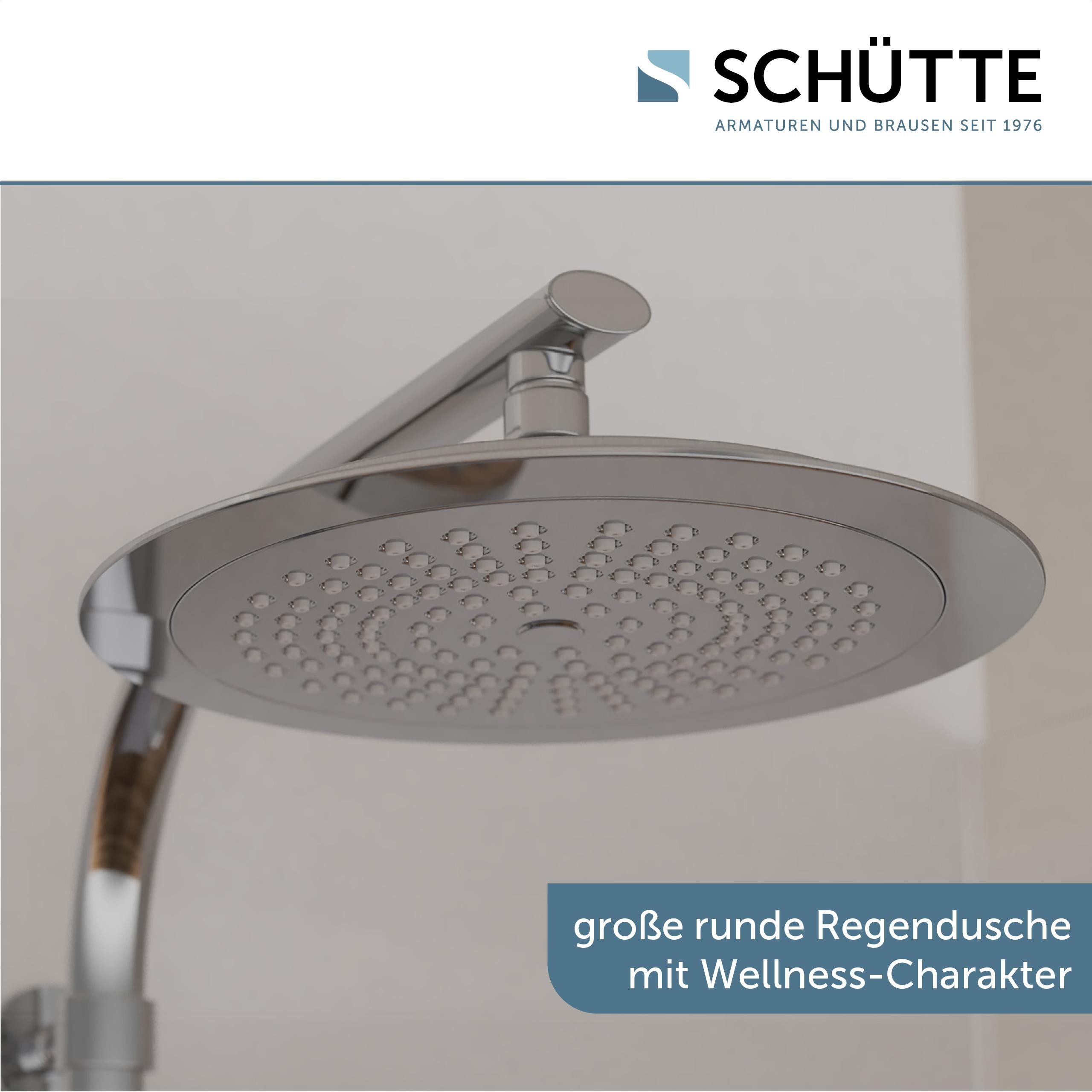 Schütte Duschsäule MADURA FRESH, Höhe 101 cm, inkl. Wasserspardichtung, Sicherheitssperre, Antikalk, höhenverstellb.