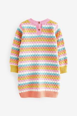 Next Strickkleid Pulloverkleid in Regenbogenfarben (1-tlg)