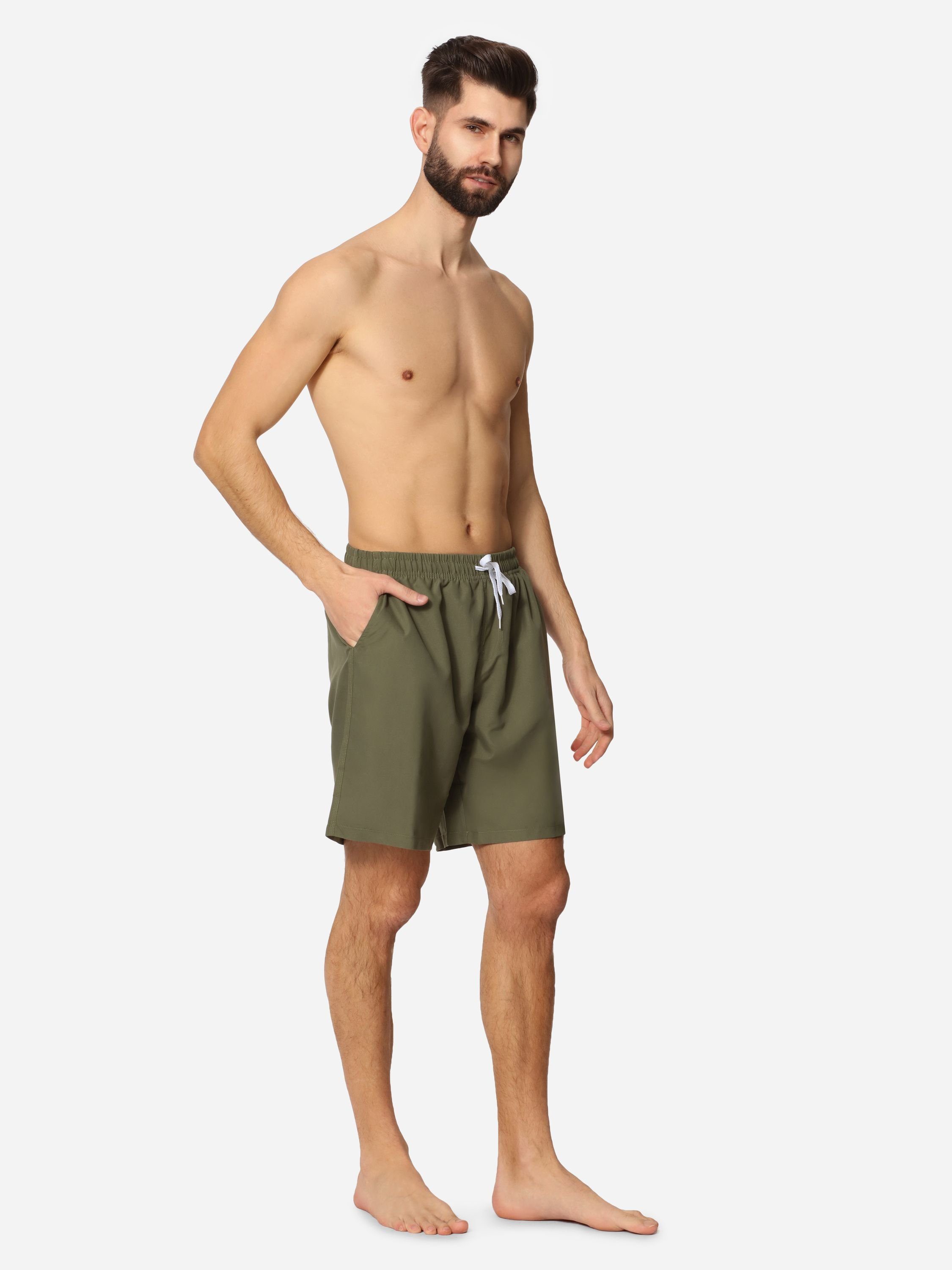 Ladeheid Badeshorts Herren Badehose Boardshorts Beachshorts Schwimmhose LA40-129