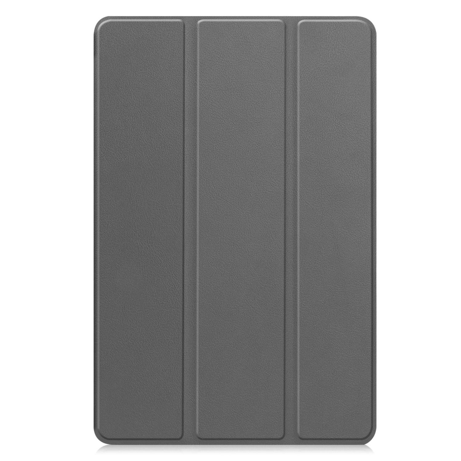 Wigento Tablet-Hülle Für Xiaomi Redmi Pad 2 Pro 12.1" 3folt Wake UP Smart Tasche Hülle Grau, 3-Fach Halterung, Kratzfest, Leicht