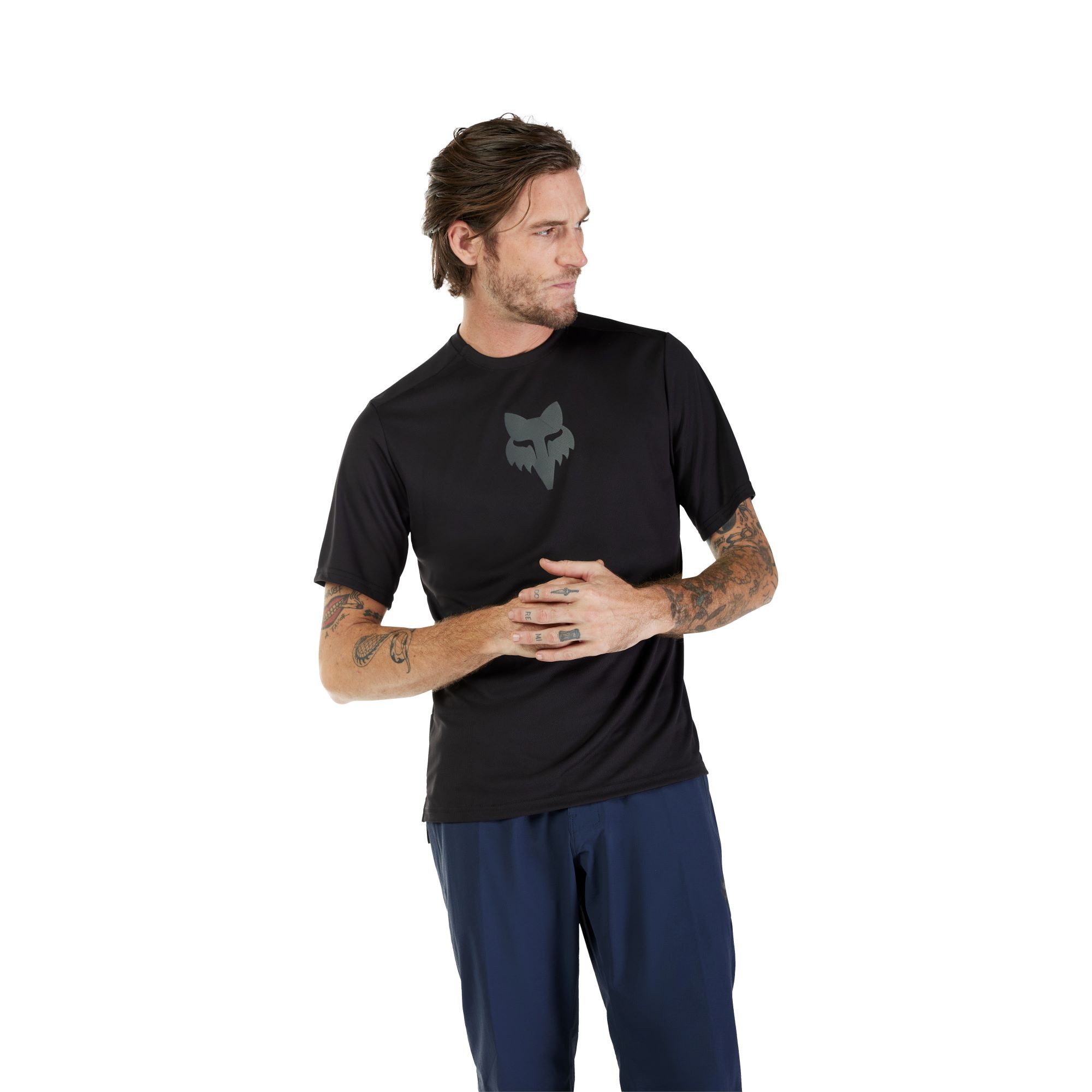 Fox Racing Radtrikot Fox Ranger Trikot Schwarz Gr.L