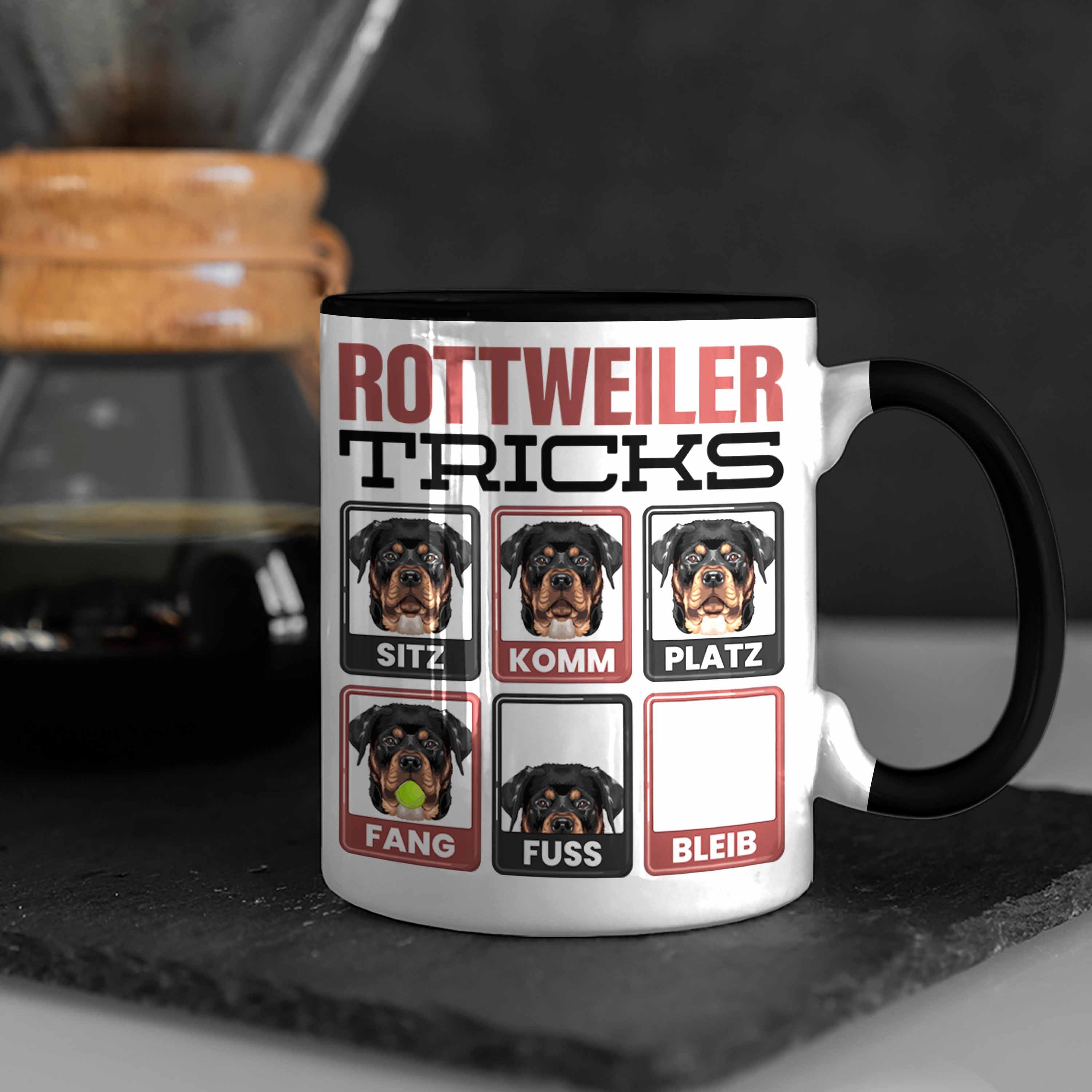 Rottwe Spruch Rottweiler Tasse Trendation Schwarz Geschenkidee Lustiger Geschenk Besitzer Tasse