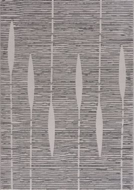 Teppich Frode, rechteckig, Höhe: 12 mm, mit Schrumpfgarn-Effekt, Kurzflor
