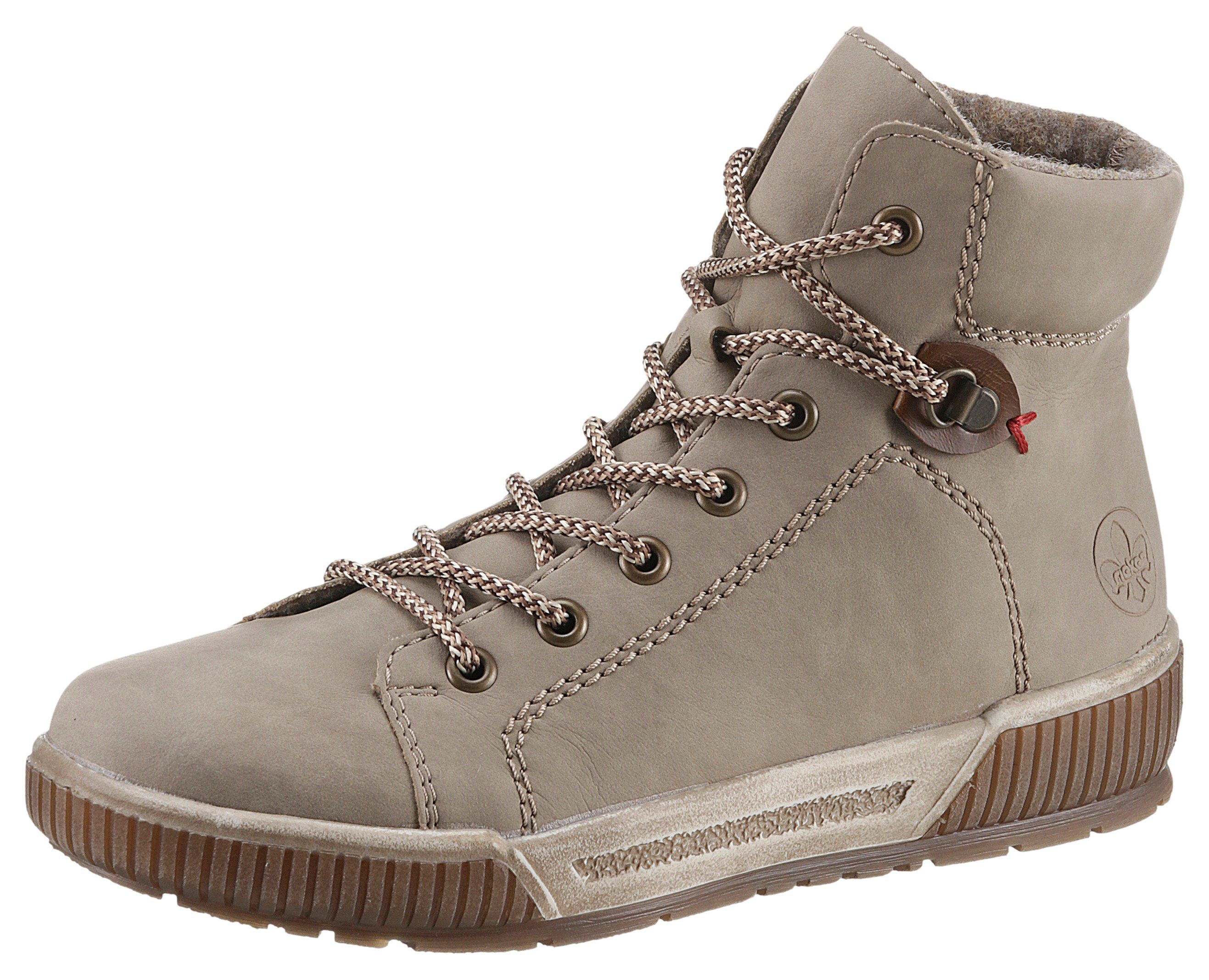 Rieker Schnürboots mit herausnehmbarer SoftFoam-Einlegesohle günstig online kaufen