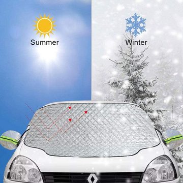 HYTIREBY Wohnmobilschutzhülle Autoabdeckung winter für Schnee, Eis, Frost, Staub, Sonne, (189 cm x 116 cm)