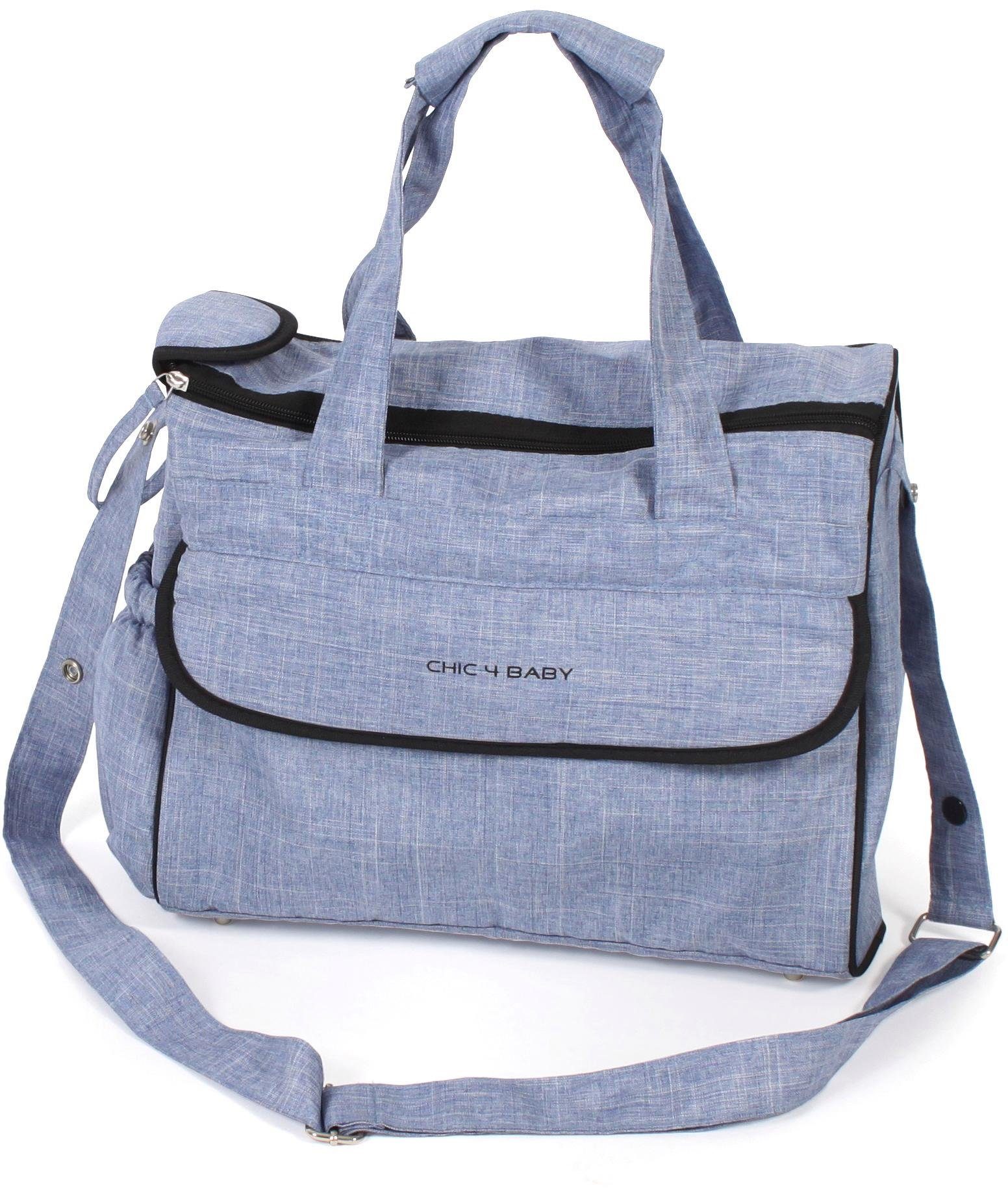 CHIC4BABY Wickeltasche Komfort, hellblau