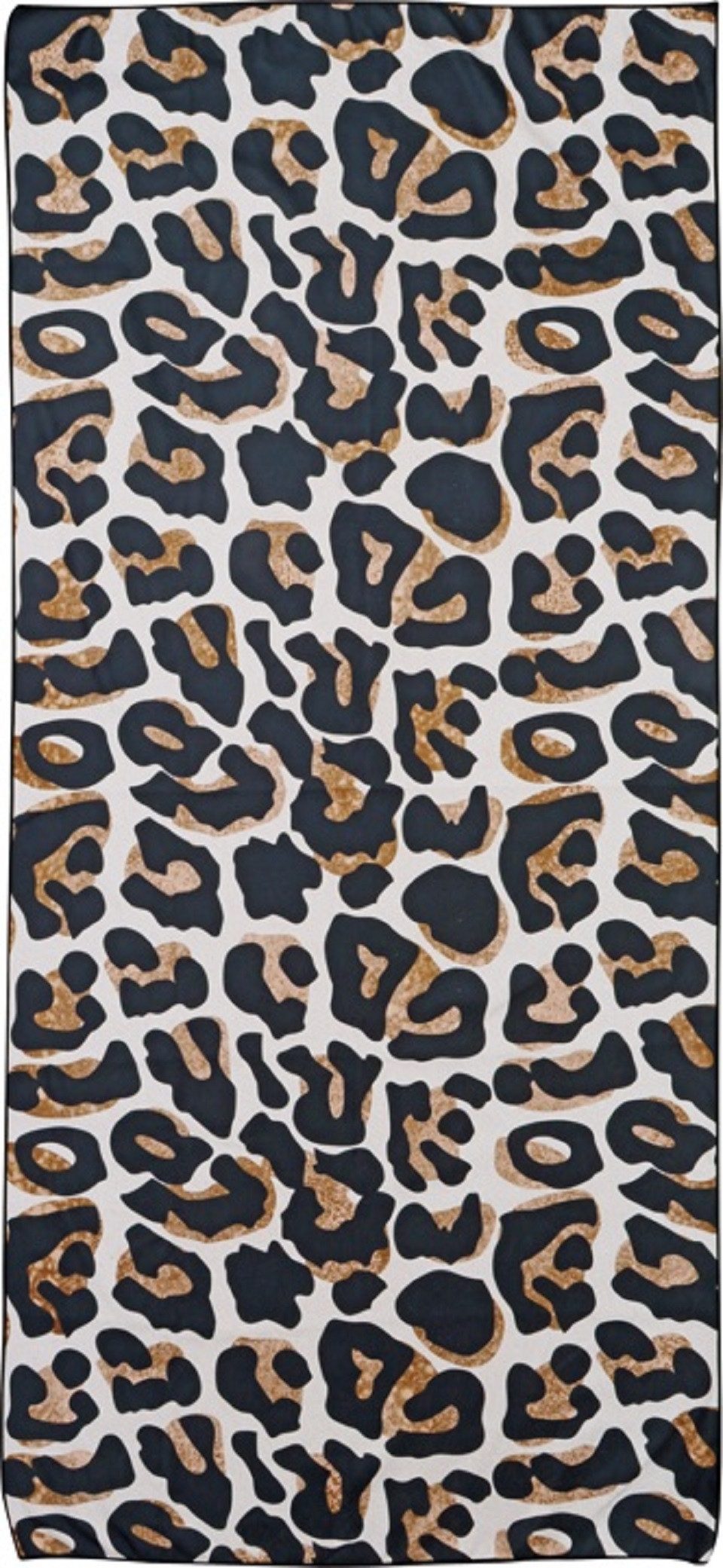 Capelli New York Badetuch Mikrofaser Badetuch - Leopard günstig online kaufen