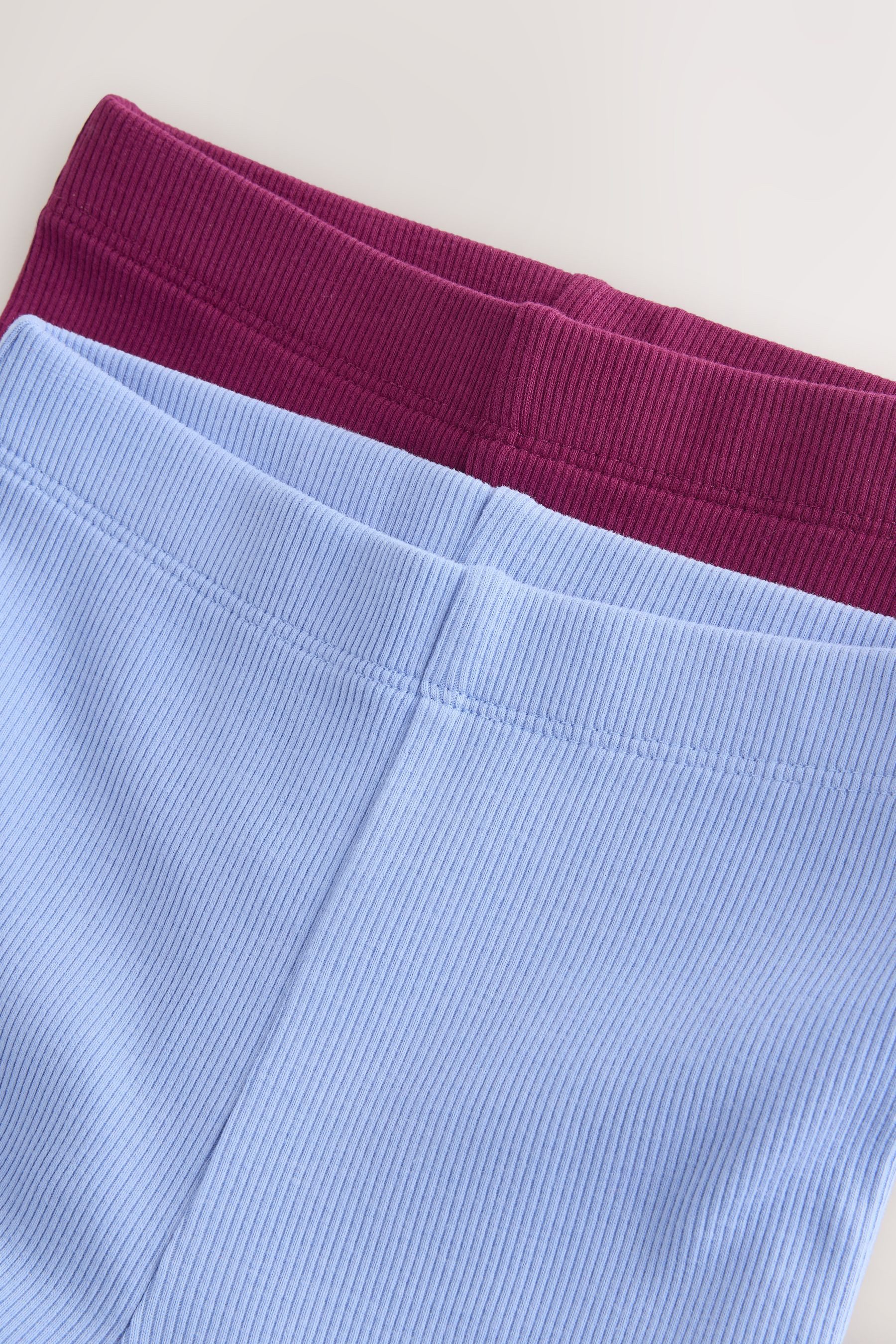 Next Leggings Gerippte Leggings mit Schlag (1-tlg)
