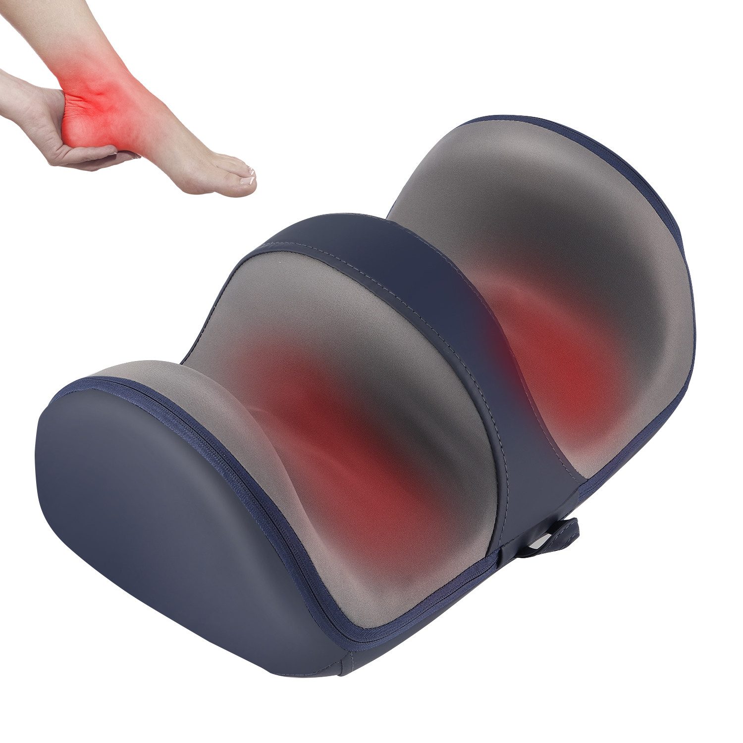 Fußmassagegerät Intelligentes Fußmassagegerät, 3-in-1-Akupressur-Massagegerät, Heizung