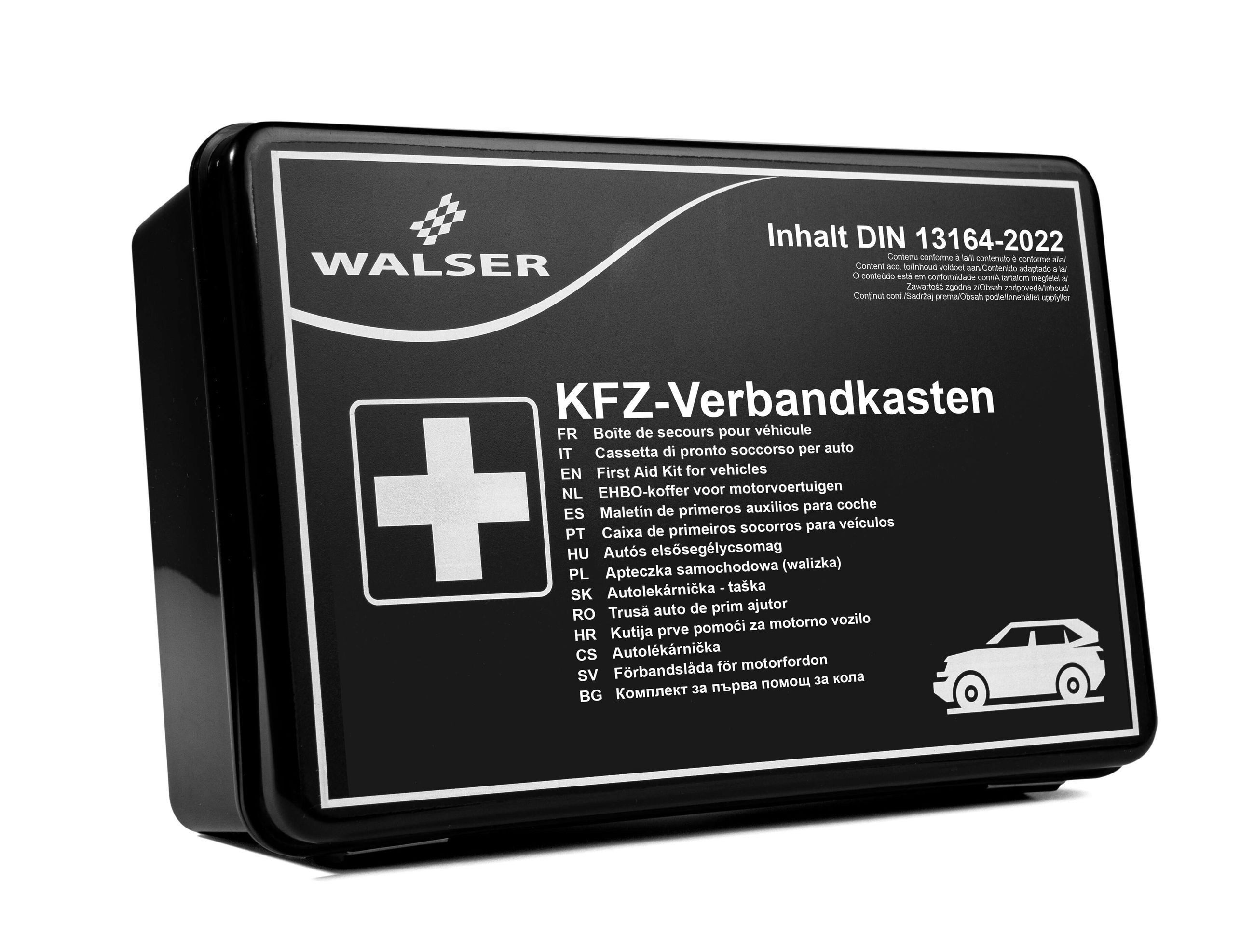 WALSER KFZ-Verbandkasten KFZ Verbandskasten, (1 Stück)