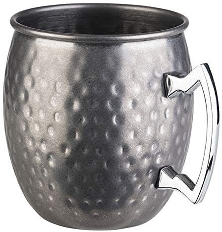 Buddy's Becher Buddy´s Bar, 2-tlg., Edelstahl, Moscow Mule Becher, 500 ml, hochwert. Edelstahl, Hammerschlag-Effekt