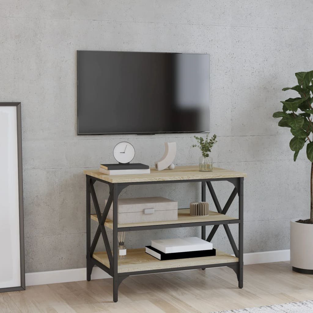 furnicato Beistelltisch TV-Schrank Sonoma-Eiche (1-St) Holzwerkstoff 60x40x50 cm