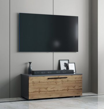 VCM TV-Board Holz TV Lowboard Möbel Fernsehschrank Arila S