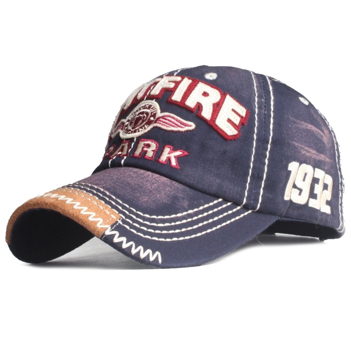 Sporty Baseball Cap Spitfire Distressed Baseballcap Vintage Used Look Retro günstig online kaufen