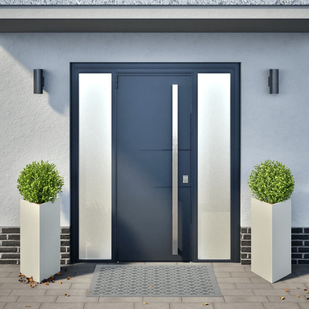 vidaXL Blumentopf Pflanzkübel 2 Stk. Weiß günstig online kaufen