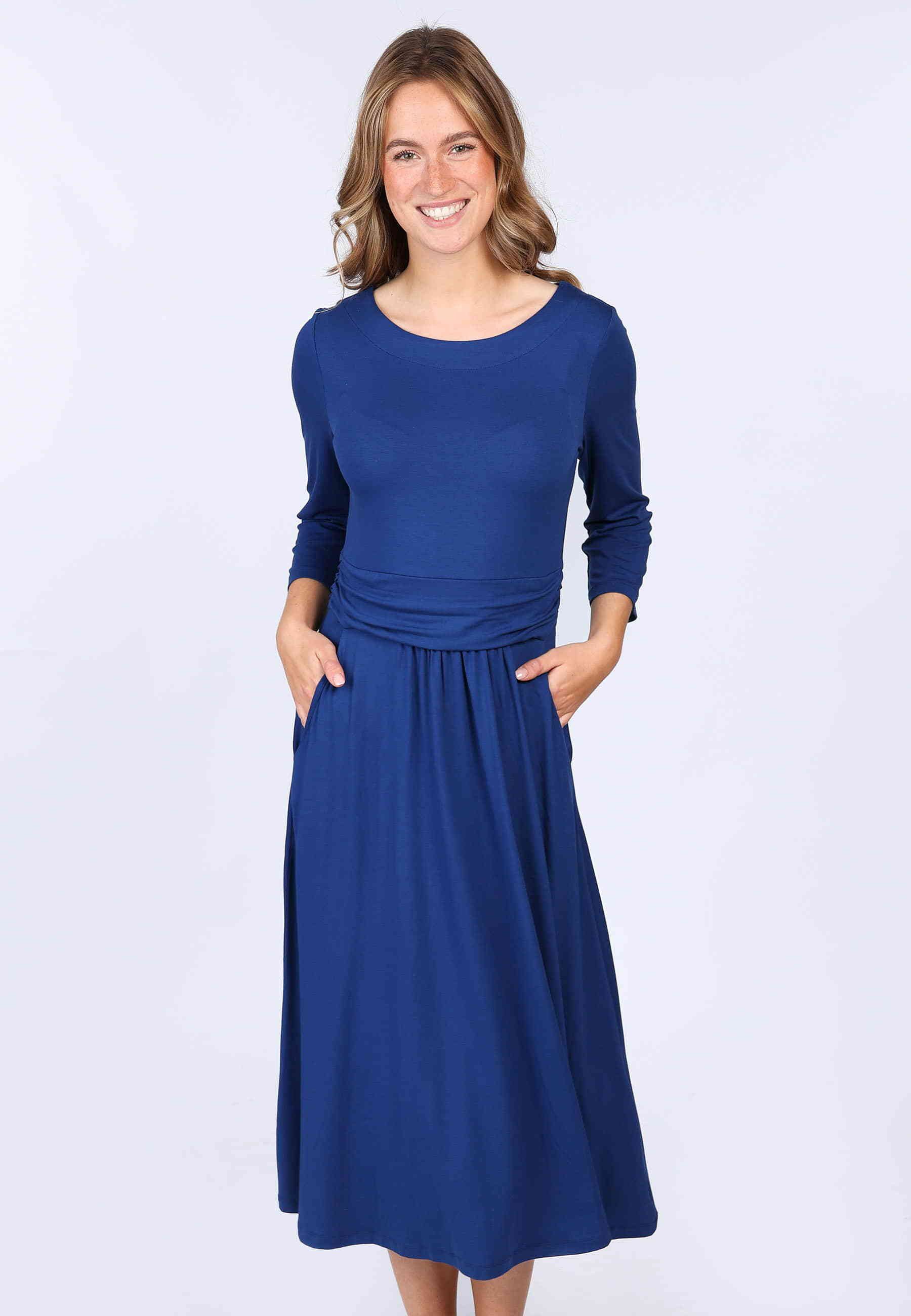 Lykka du Nord Sommerkleid Malindy Taillenraffung