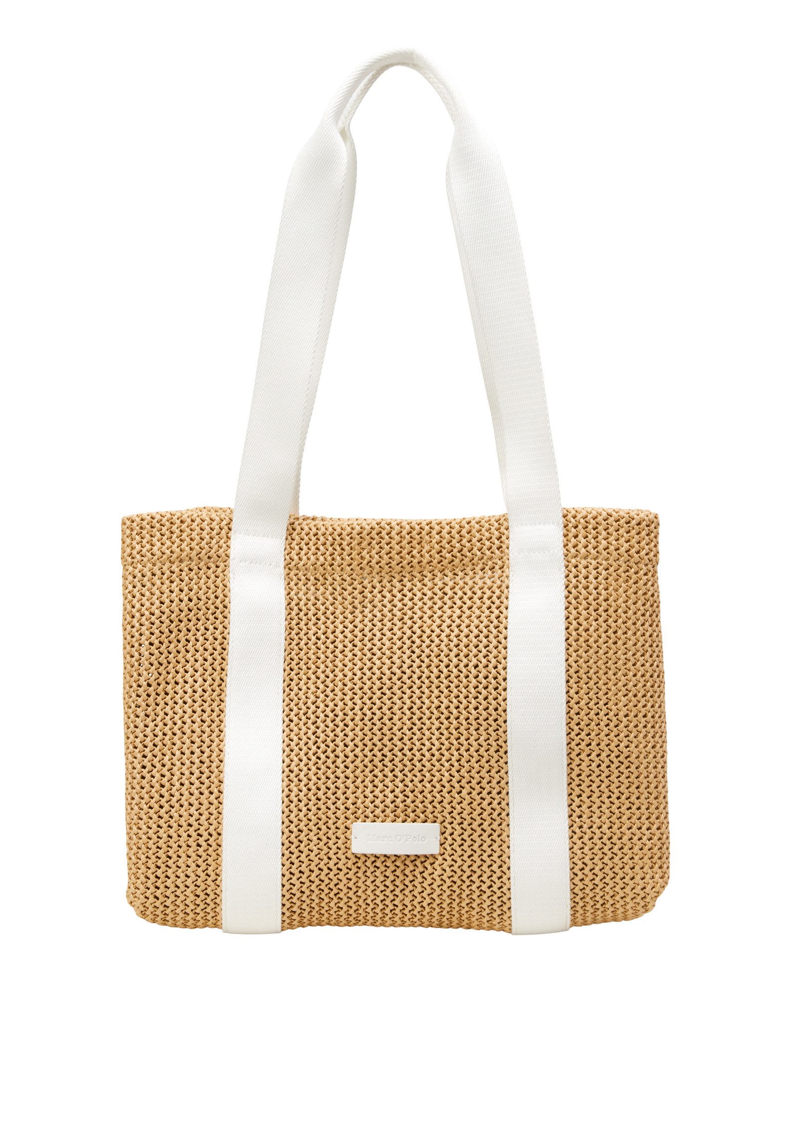 Shopper in Crochet-Raffia-Bast-Optik