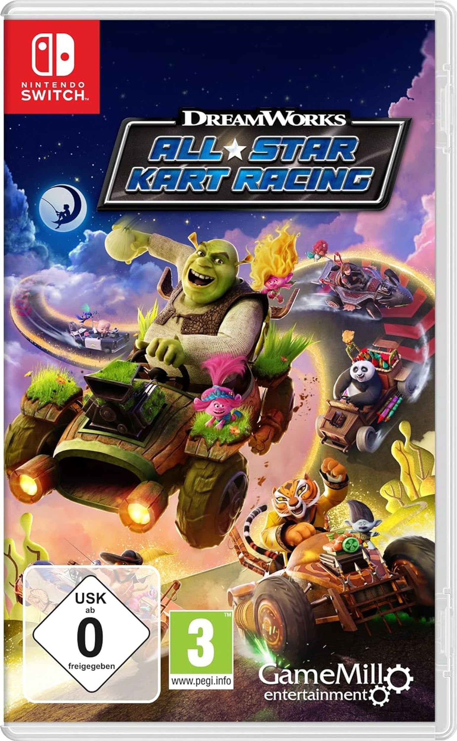 Dreamworks All-Star Kart Racing Nintendo Switch