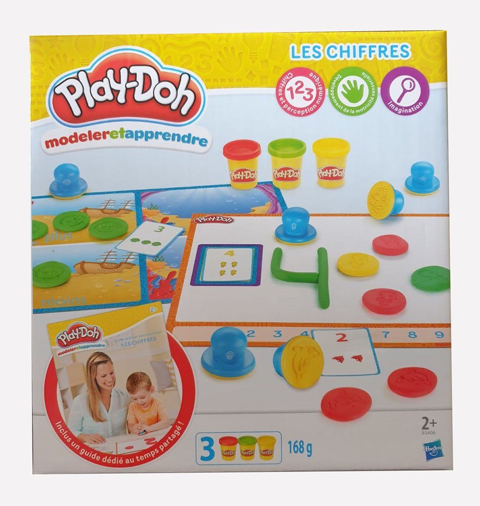 Play-Doh Knetform-Set Pate A Modeler - Modeler et Apprendre Les Chiffres (Set, Глина і пластилін Pate A Modeler - Modeler et Apprendre Les Chiffres)