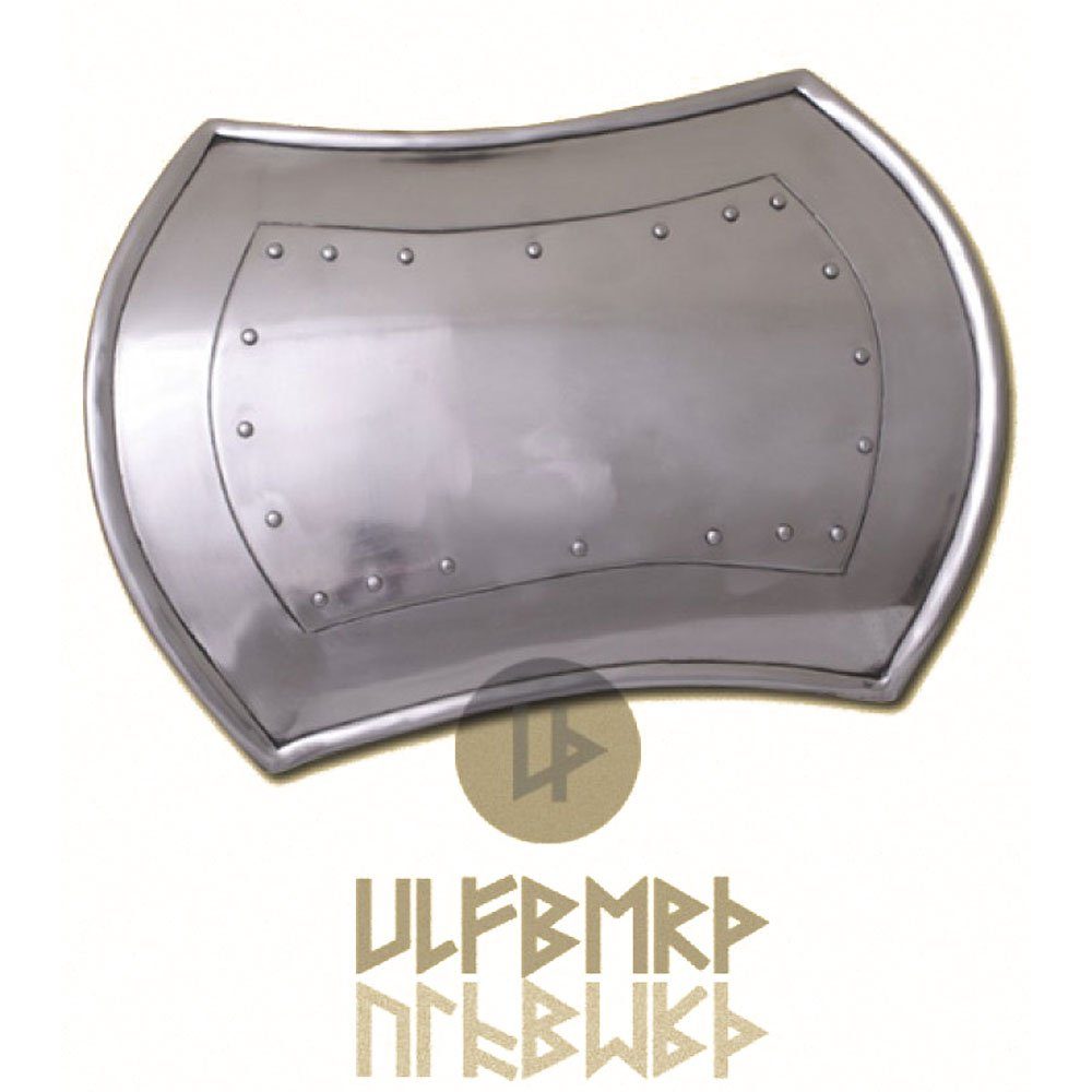 Battle Merchant Ritter-Kostüm Rechteckiger Buckler - Schaukampftauglich