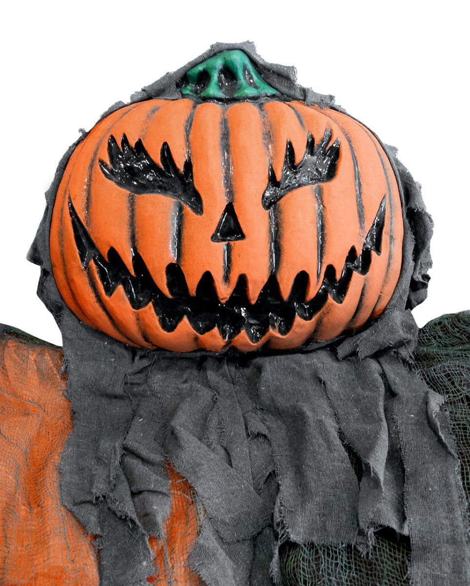 Horror-Shop Dekofigur Riesige Kürbis Halloween Licht mit für Hängedeko 3