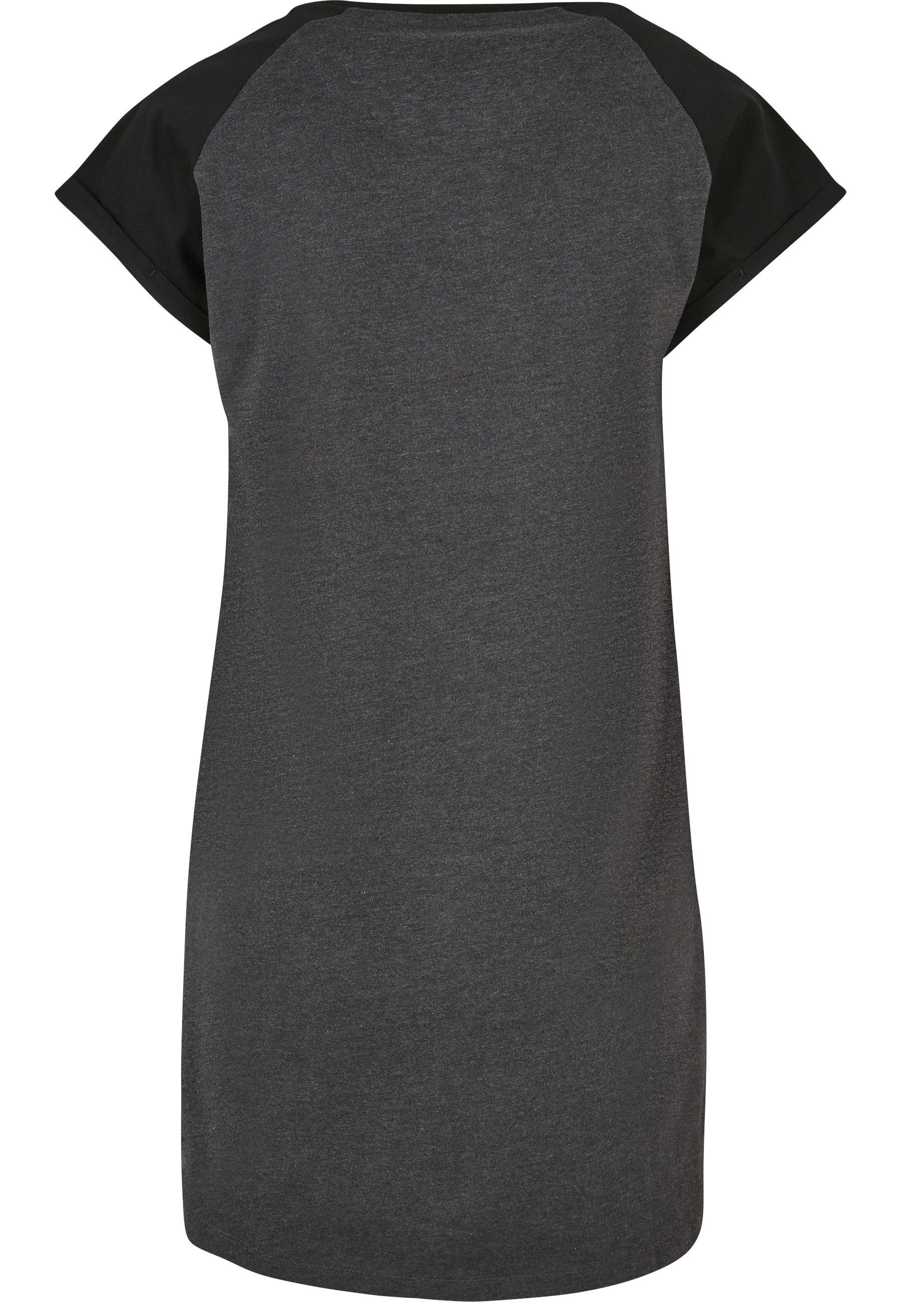 URBAN CLASSICS Shirtkleid Urban Classics Damen Ladies Contrast Raglan Tee D günstig online kaufen