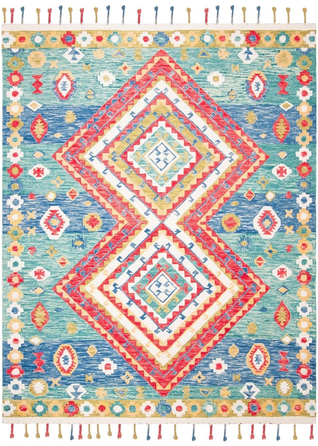 Ready Rugs Designteppich Loop Teppichkollektion Hellgrün