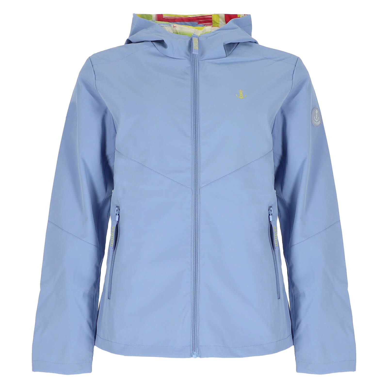 Leitfeuer Regenjacke 50905 Damen Wendejacke mit Kapuze - Outdoor-Jacke unifarben & bunt gestreift