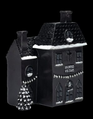 Figuren Shop GmbH Räuchermännchen Räucherkegelhalter - Haunted House - Fantasy Dekoobjekt Räucherhalter