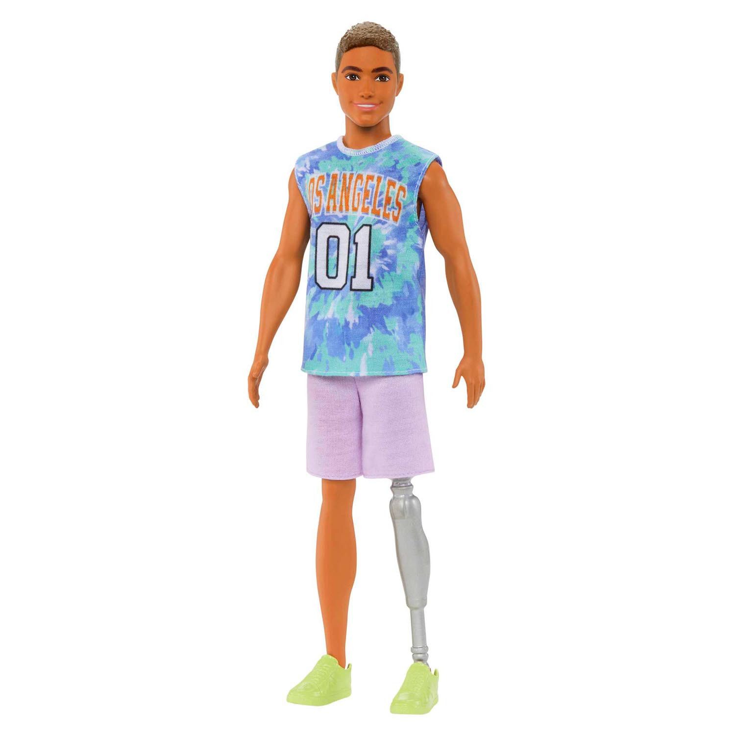 Mattel® Anziehpuppe Mattel HJT11 - Barbie Fashionista Ken-Puppe mit Prothes günstig online kaufen