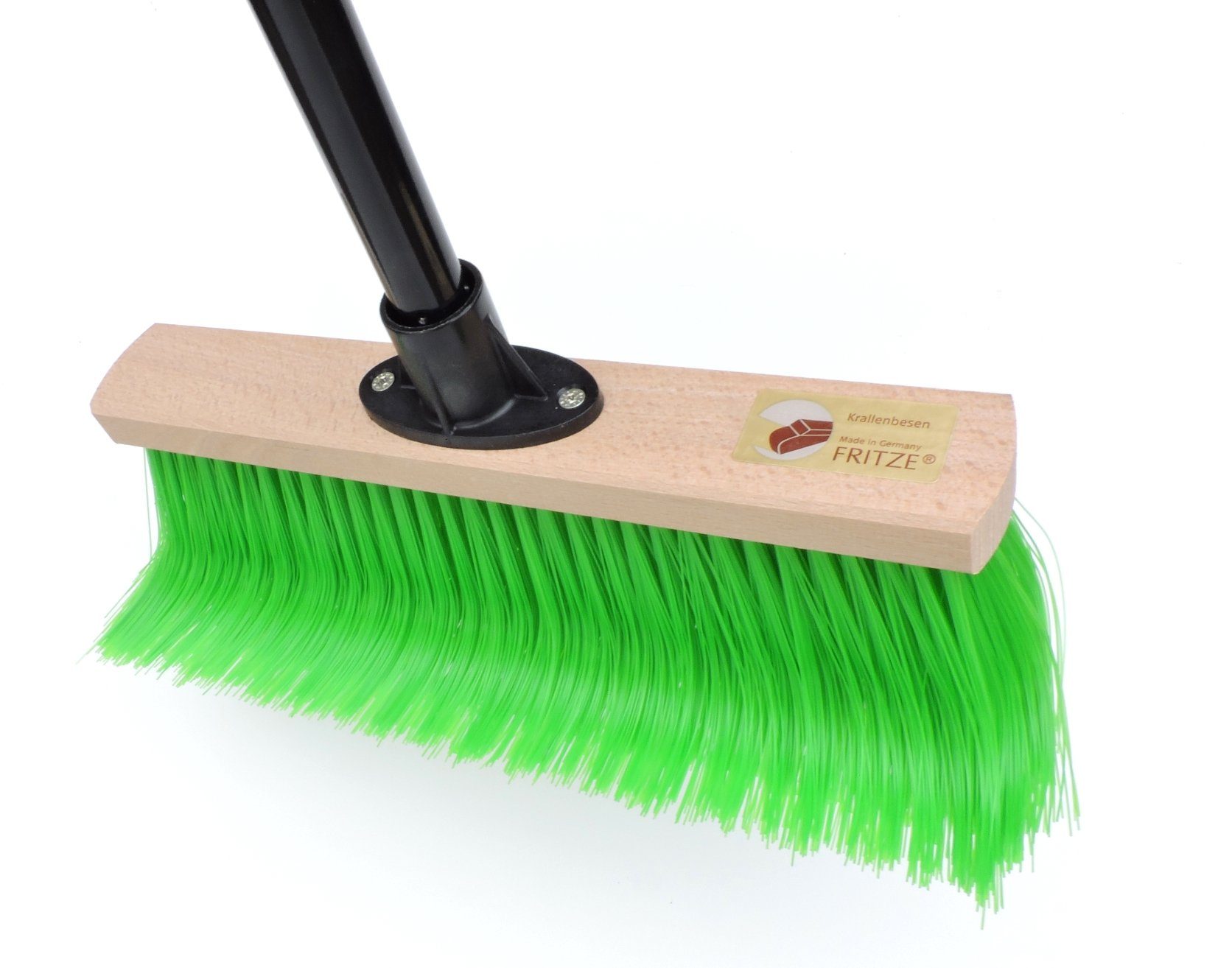 Fritze® Straßenbesen Krallenbesen Hof & Garten Soft, Alle Außenbereiche, Innovativer Kehrbesen, edles Design, höchste Effektivität