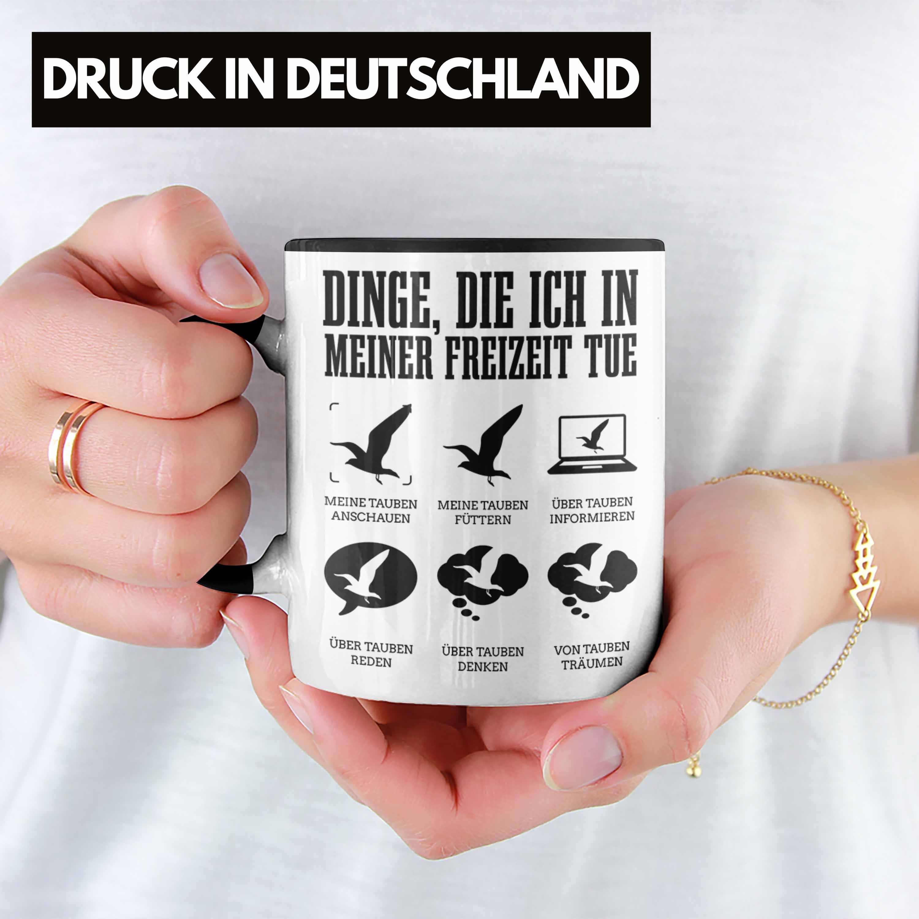 Trendation Tasse Trendation - Taubenzüchter Taube Geschenk Taubenzucht Geschenkidee Tau – Bild 2 von 5