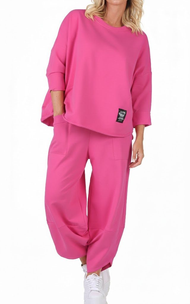 simaranda Jogginganzug Damen Jogginganzug 6172 36-42 Pink günstig online kaufen