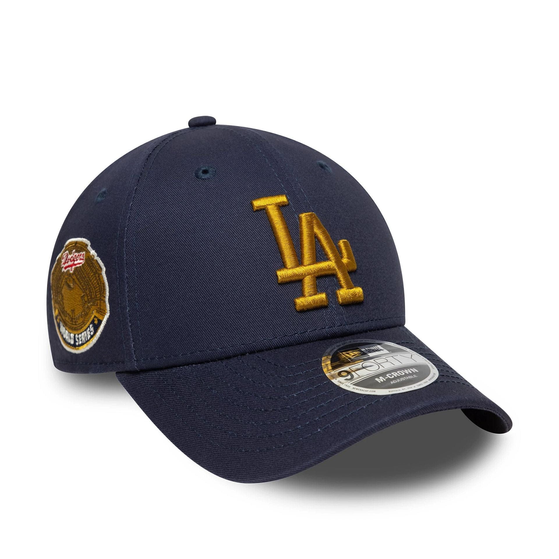 Snapback Cap 9FORTY M-Crown Los Angeles Dodgers MLB World Series Patch