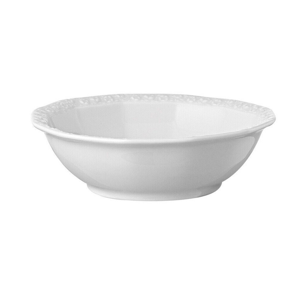 Rosenthal Schale Müslischale 17 cm Maria Weiß, Porzellan, (Gläserset, 1-tlg), Müslischale, Müslischüssel, Bowl, 320 ml, Porzellan, weiß
