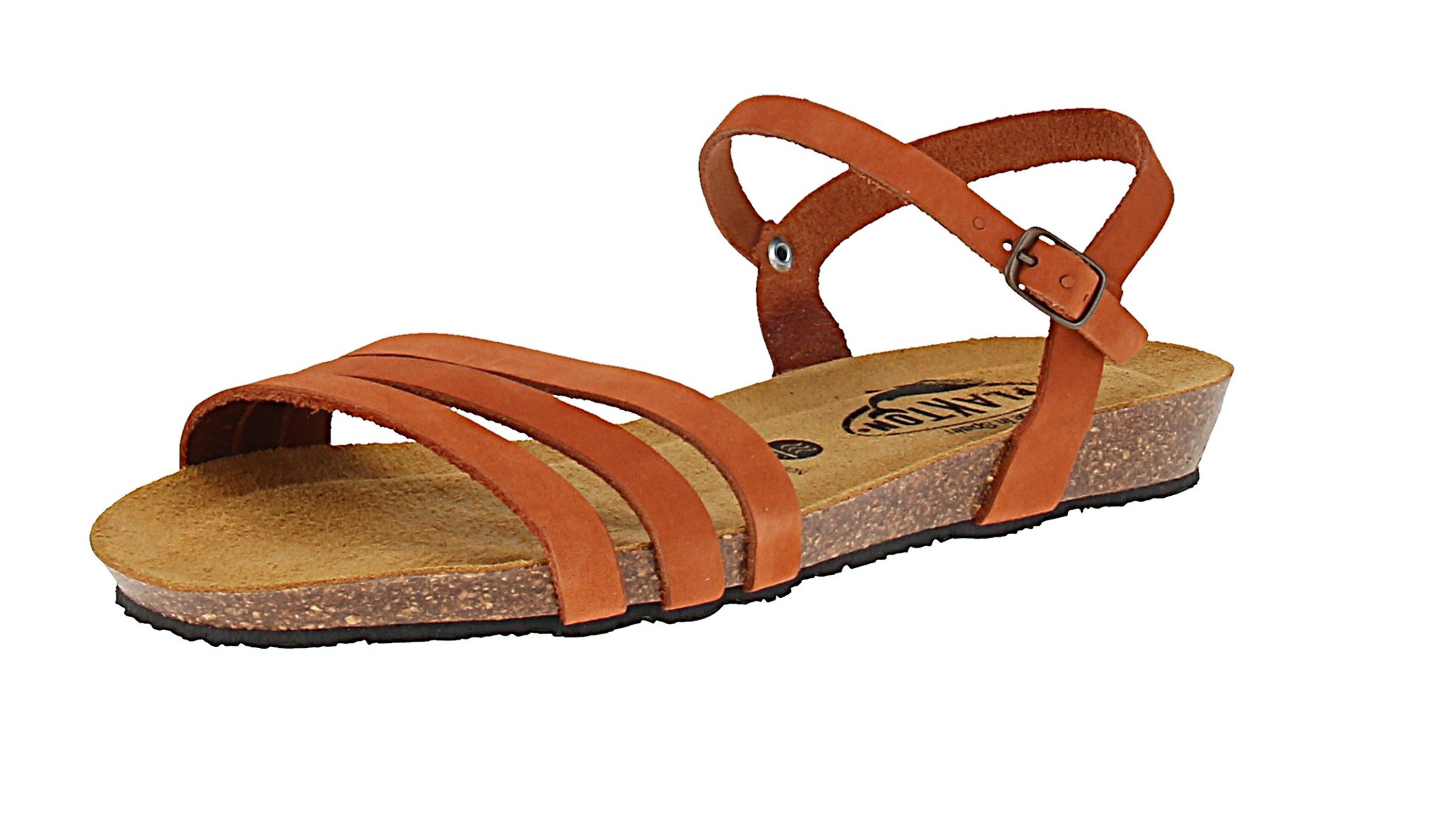 Plakton plakton 405080 Fran Alou Nobuck - Damen Pantolette - Teja Sandale