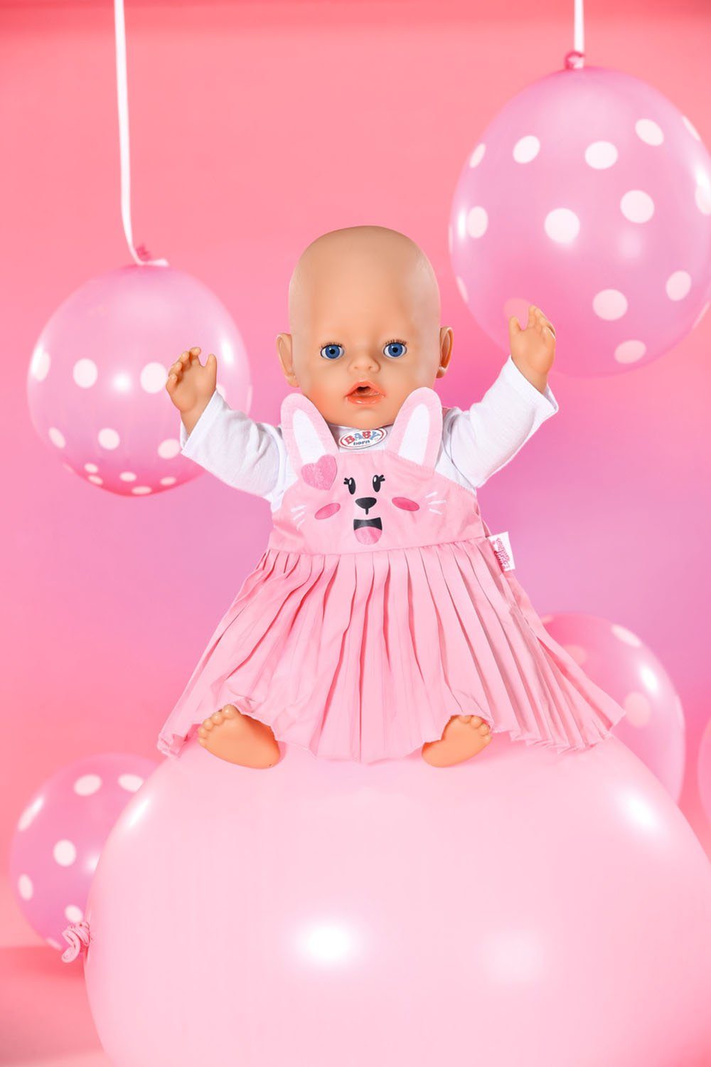 Baby Born Puppenkleidung Häschenkleid, 43 cm, mit Kleiderbügel