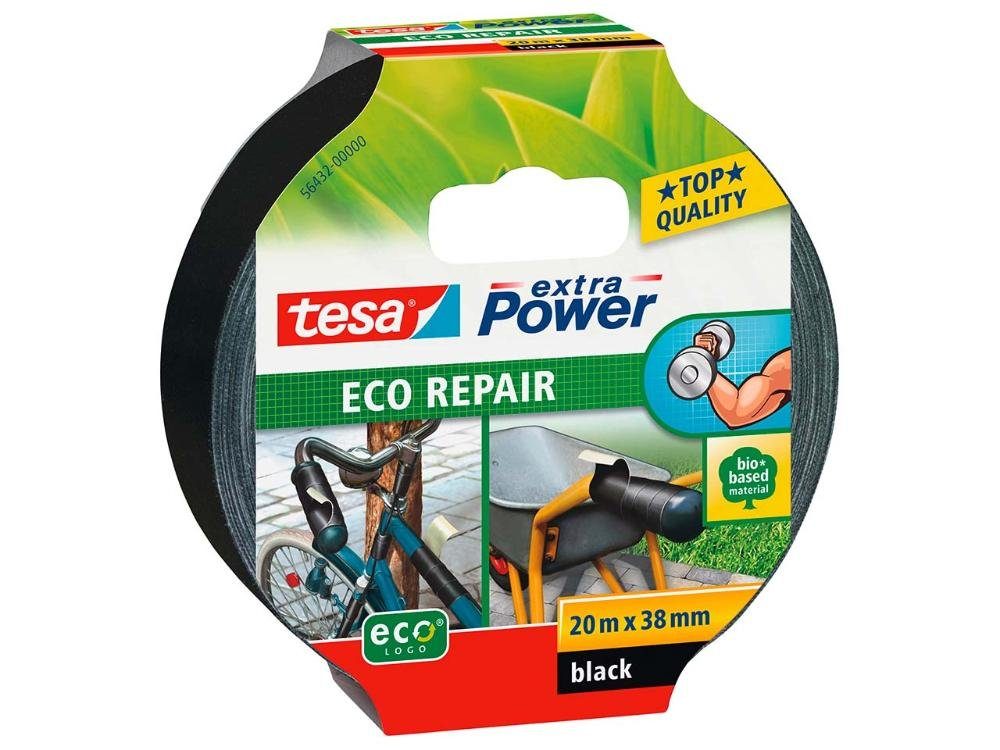 tesa Klebeband tesa Klebeband 'Extra Power Eco Repair' 38 mm x 20 (1-St) schwarz