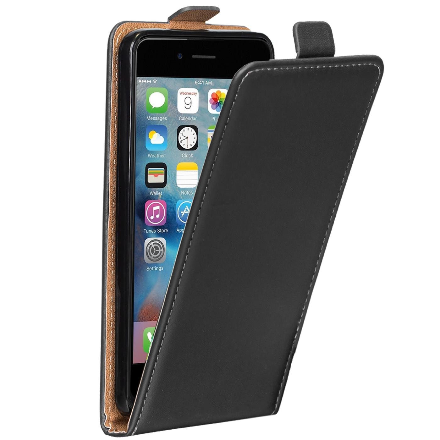CoolGadget Handyhülle Flip Case Handyhülle für Apple iPhone 6 / 6s 4,7 Zoll, Hülle Klapphülle Schutzhülle für iPhone 6, iPhone 6S Flipstyle Cover