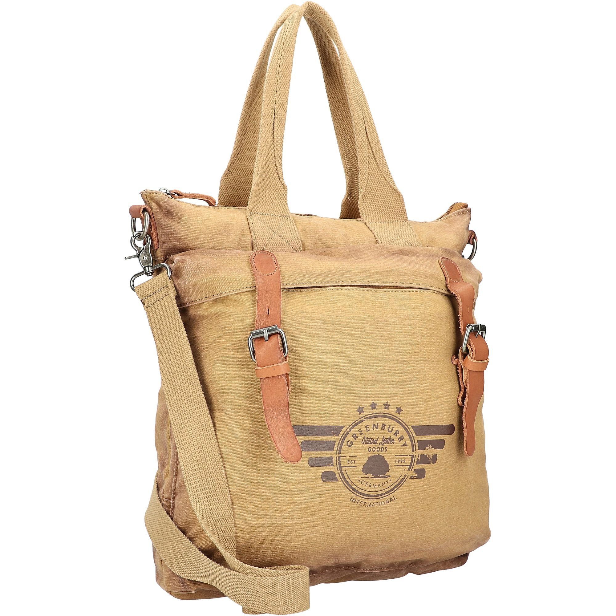 Greenburry Schultertasche Vintage Aviator, Canvas günstig online kaufen