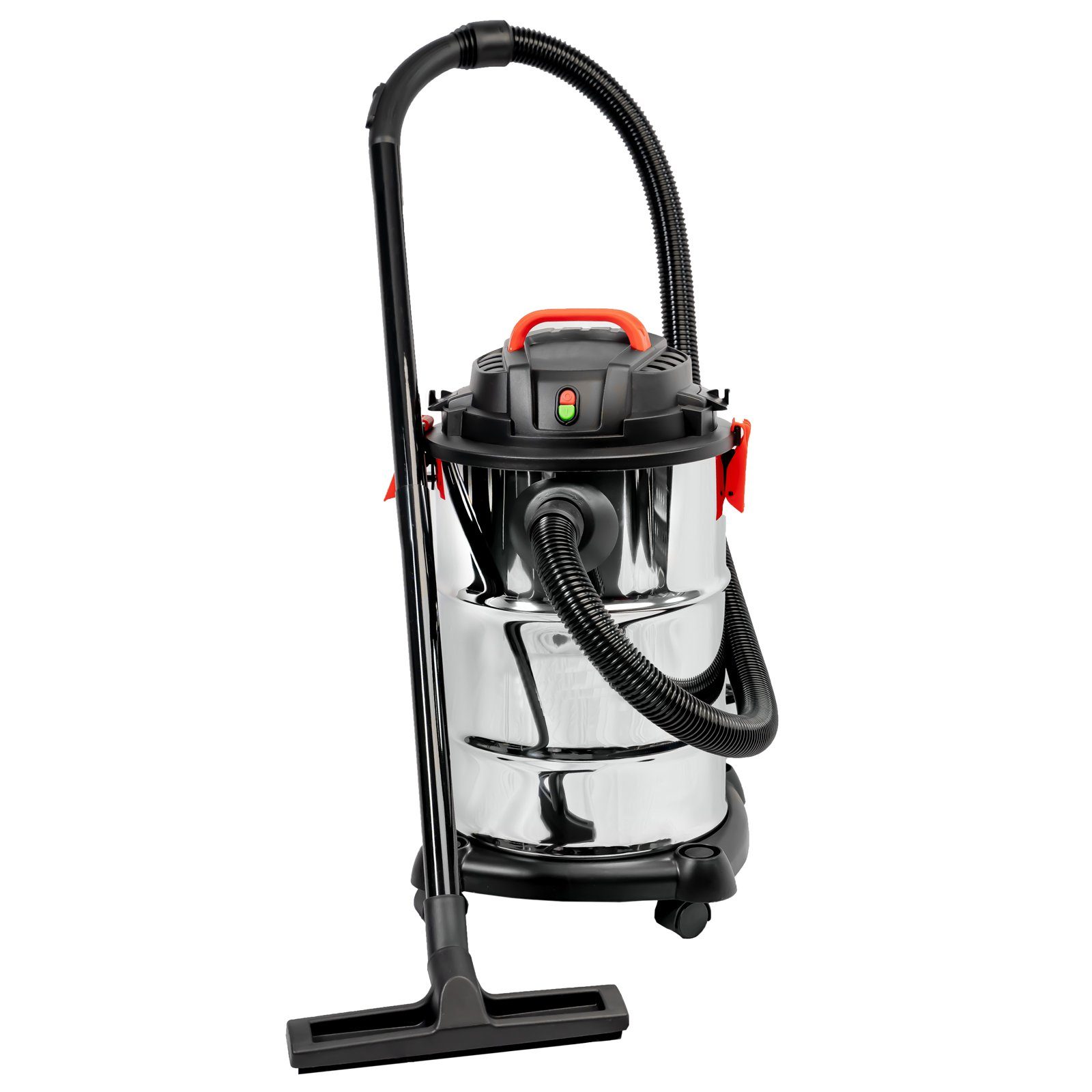 Grafner Nass-Trocken-Sauger Nass- und Trockensauger Industriesauger 1200W 30L beutellos, beutellos, umfangreiches Zubehör