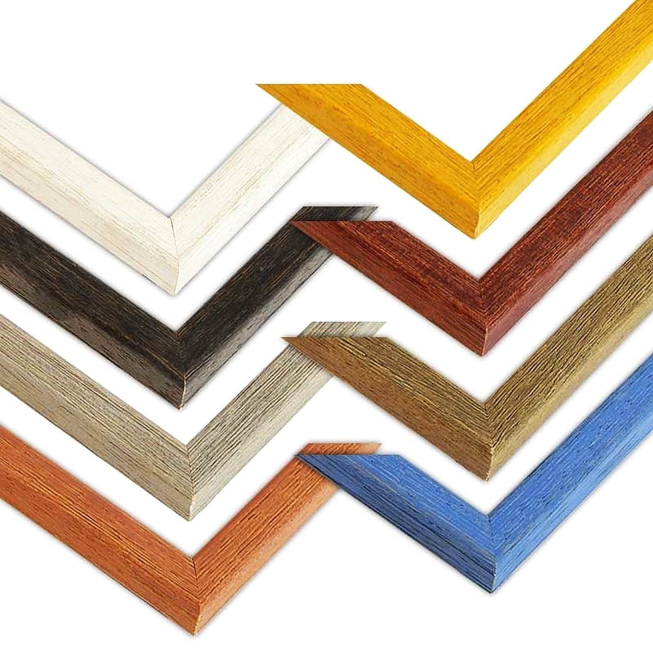 Bilderrahmen Neumann Einzelrahmen Holzrahmen DENVER, in 8 matten Farben günstig online kaufen