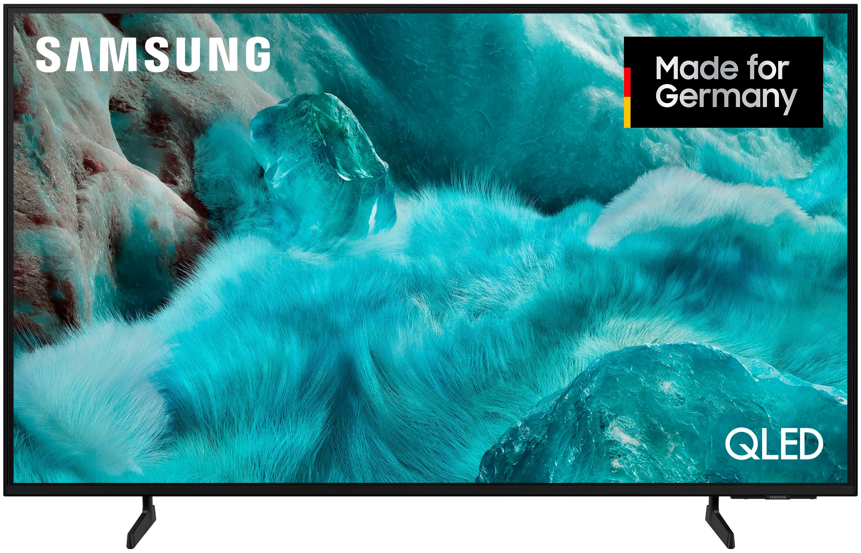 Samsung GQ50Q7FAAU QLED-Fernseher (125 cm/50 Zoll, 4K Ultra HD, Smart-TV, Quantum HDR, Knox Security, Art Store, 3D Sound, Gaming Hub, AI TV)
