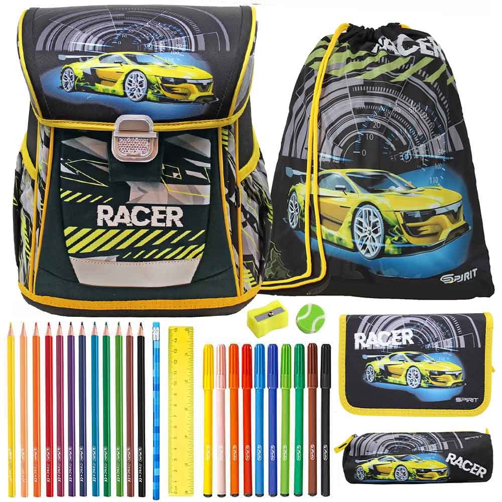Spirit Schulranzen Set Cool 10-teilig 2025 Jungen Racer